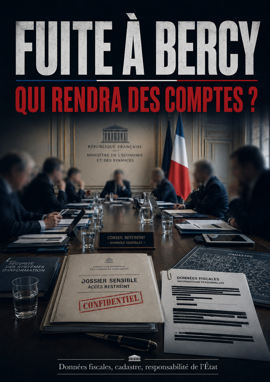 Fuite à Bercy : qui rendra des comptes ? — données fiscales, cadastre et responsabilité de l’État