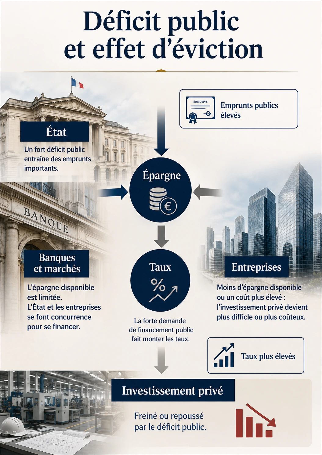 Déficit public et effet d éviction