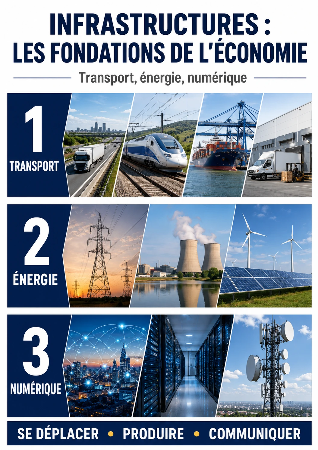 Infrastructures les fondations de l économie