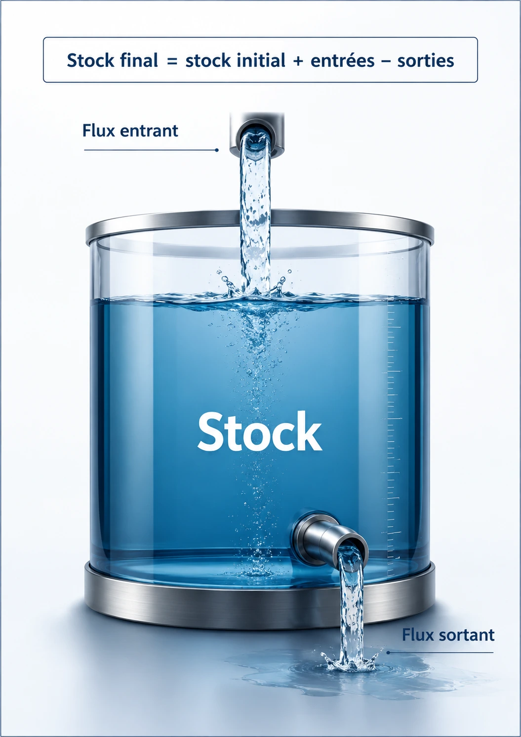 Réservoir des stocks et des flux