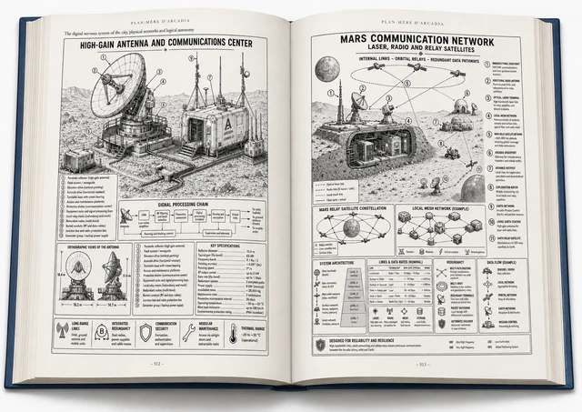 Illustration de Arcadia : Manual of the First Martian City