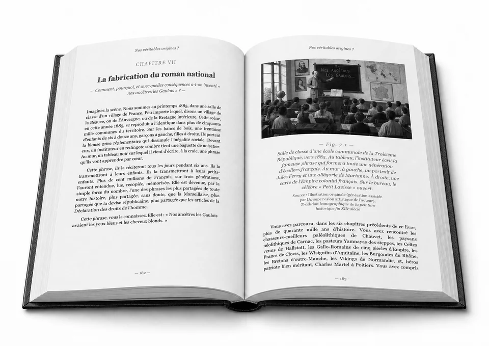 La fabrication du roman national et la sélection de certaines origines.