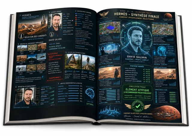 Illustration de I Walked on Mars — Book 1 — The Author’s Vision