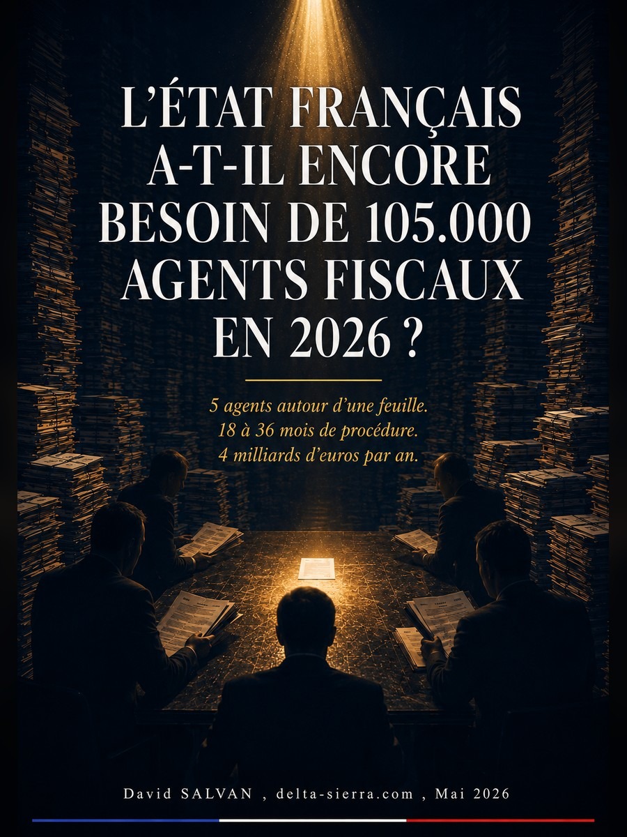 L'État français a-t-il encore besoin de 105 000 agents fiscaux en 2026 ?