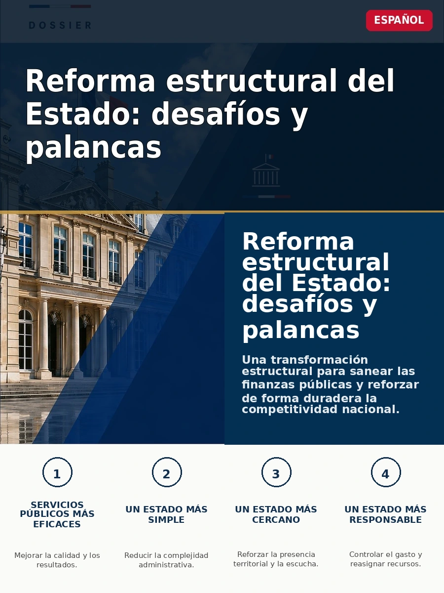 Reforma estructural del Estado: desafíos y palancas