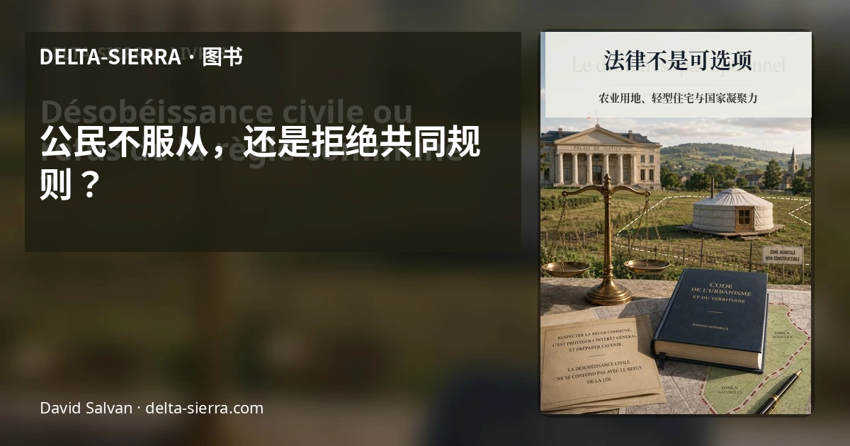 公民不服从还是拒绝遵守普遍规则?