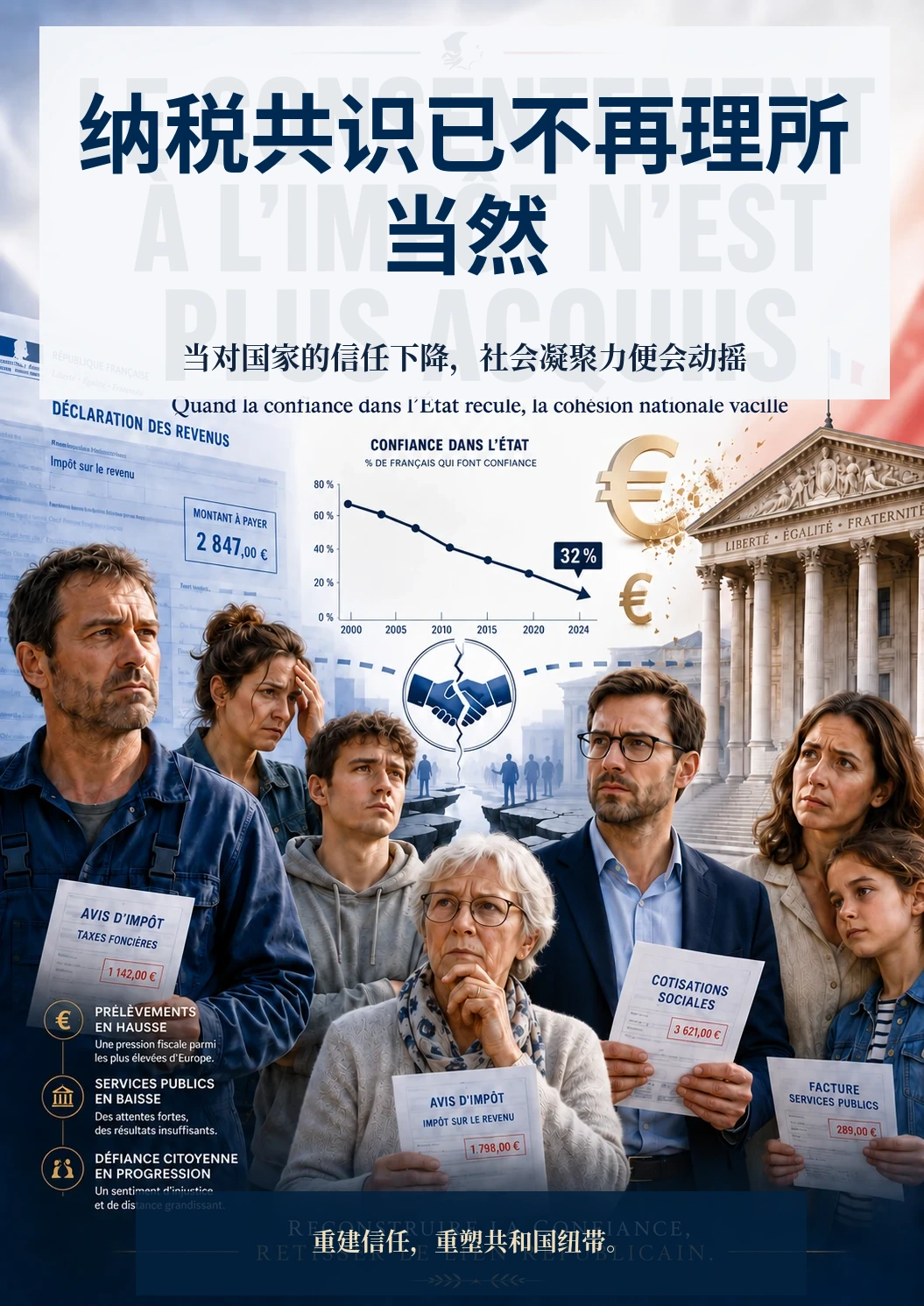 在法国,纳税不再是理所当然的事。
