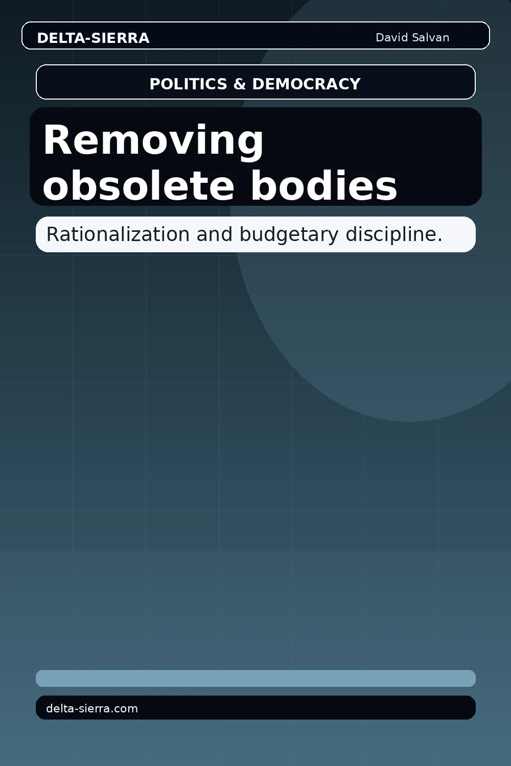Removing obsolete bodies