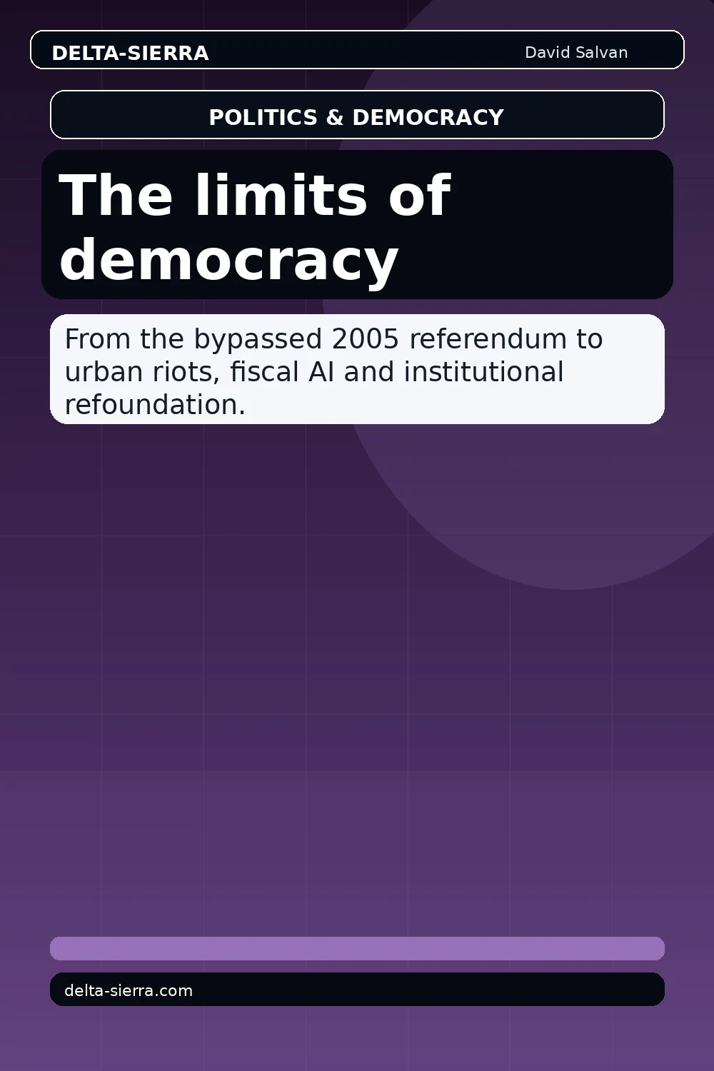 The limits of democracy