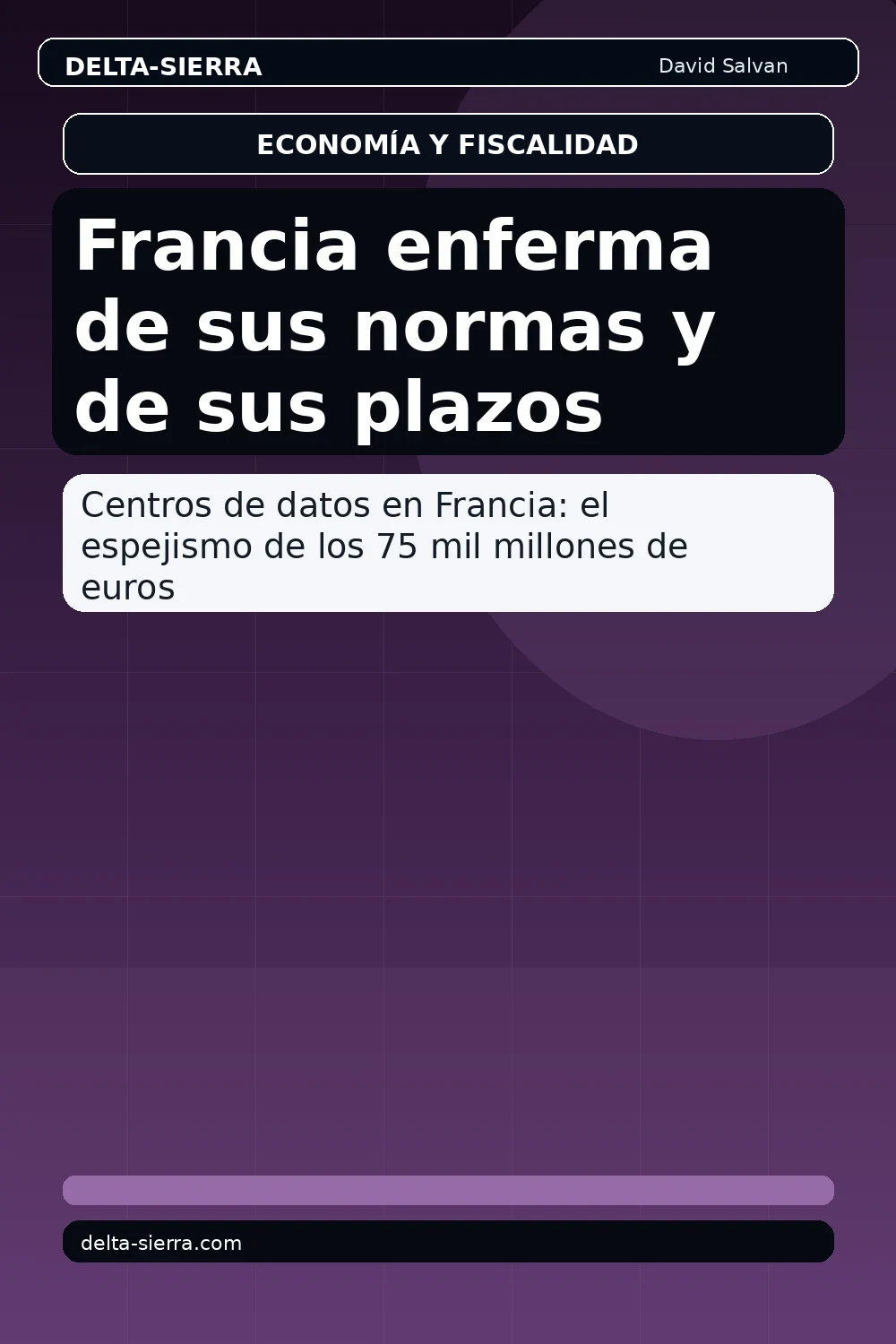 Francia enferma de sus normas y de sus plazos