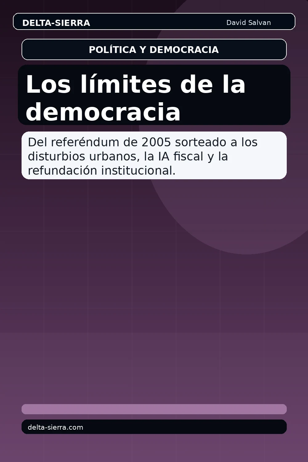 Los límites de la democracia