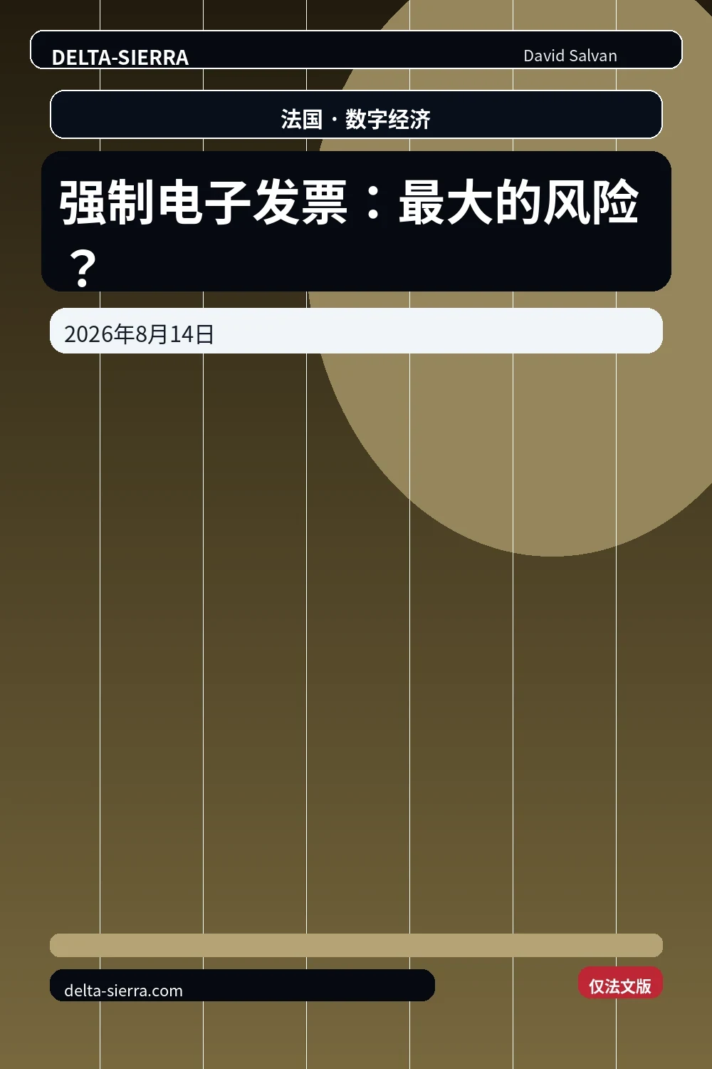 强制电子发票:最大的风险?