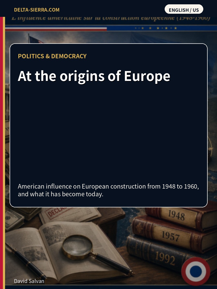 At the origins of Europe
