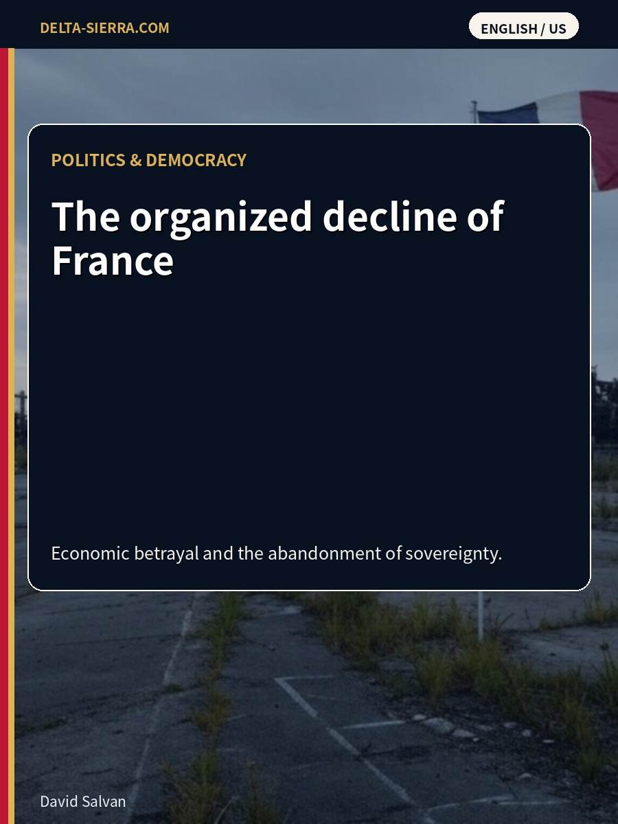 The organized decline of France
