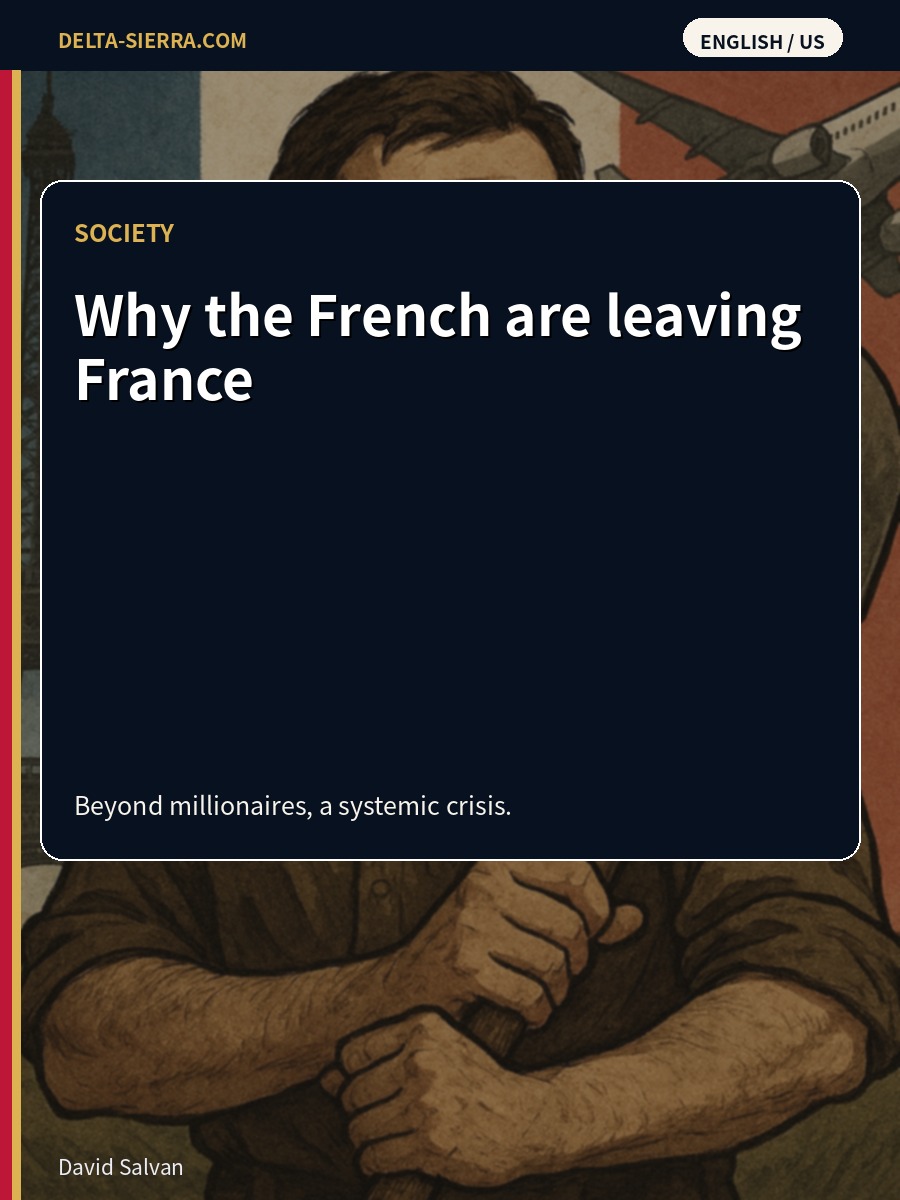 Why the French are leaving France