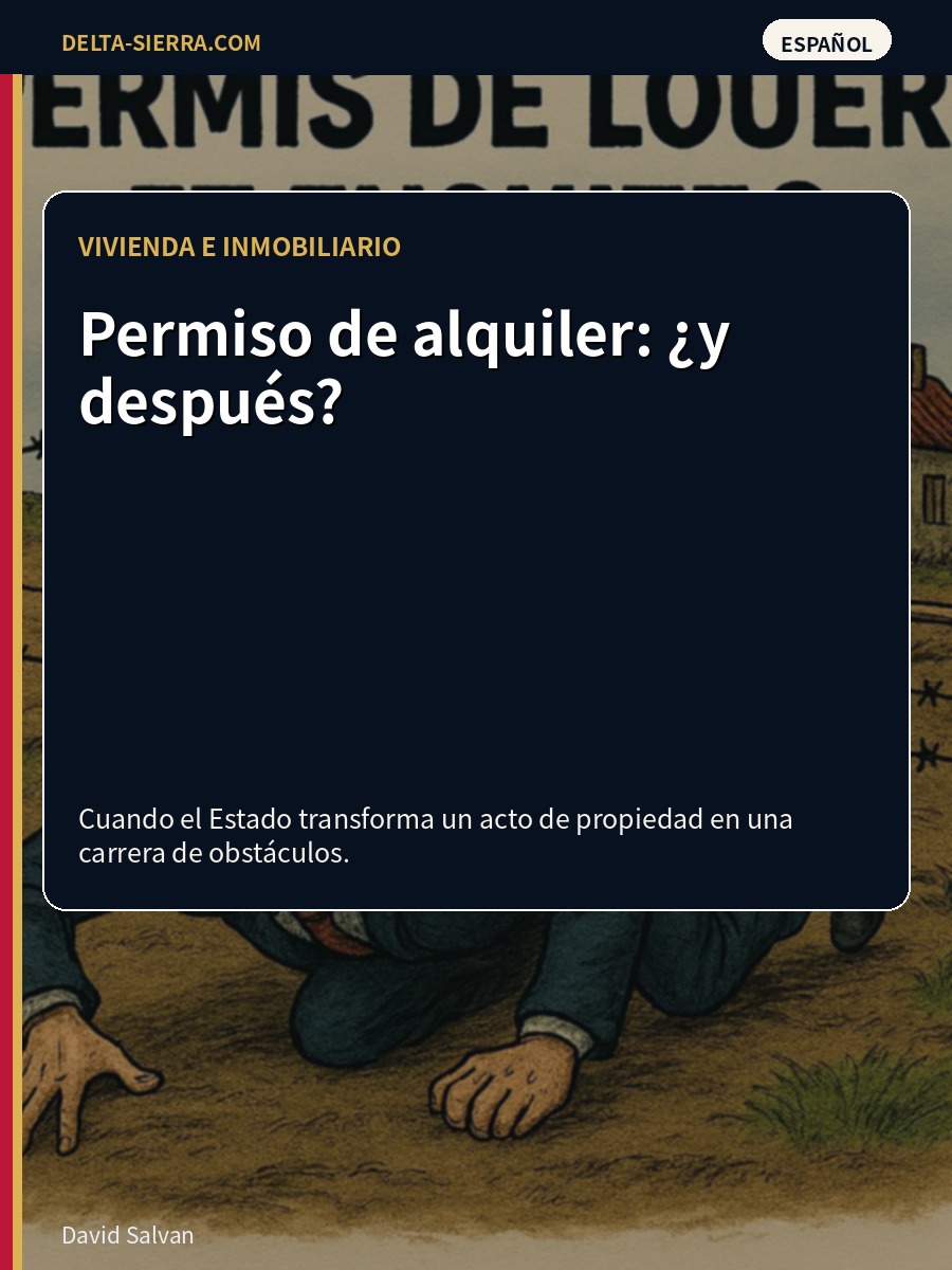 Permiso de alquiler: ¿y después?