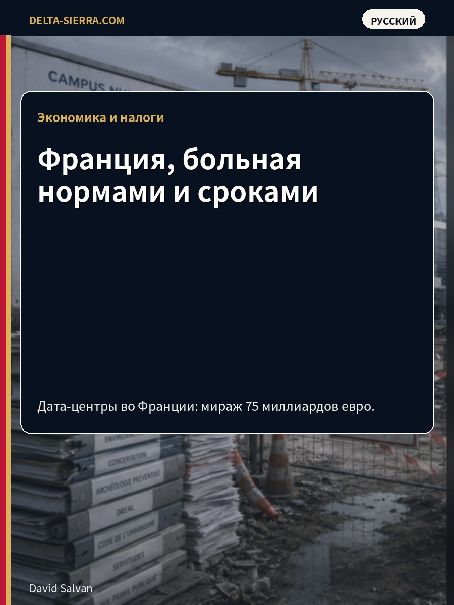 Франция, больная нормами и сроками