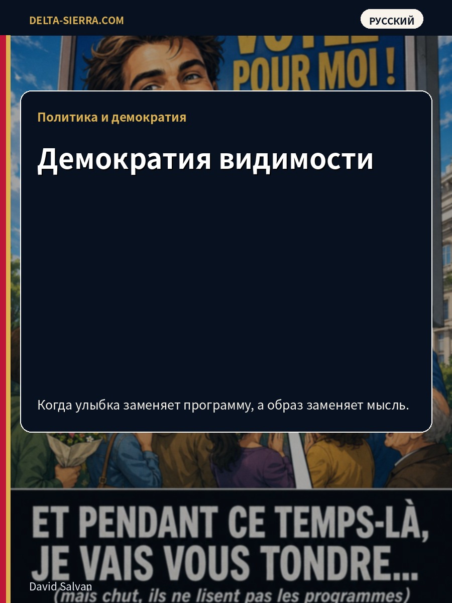 Демократия видимости