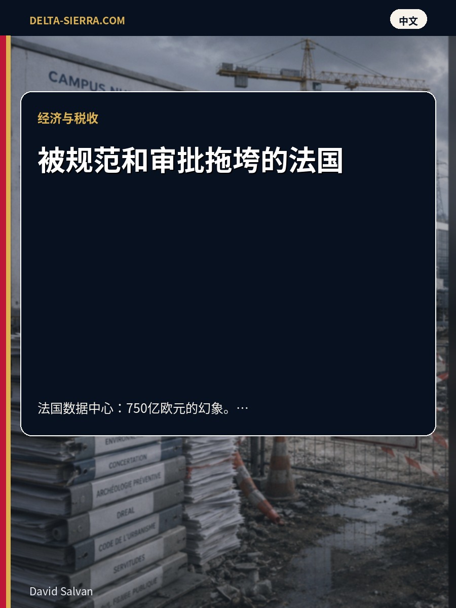 被规范和审批拖垮的法国