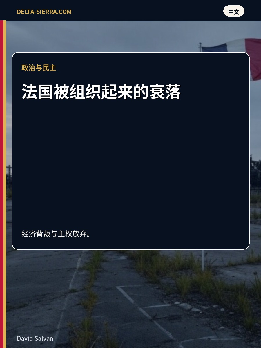 法国被组织起来的衰落