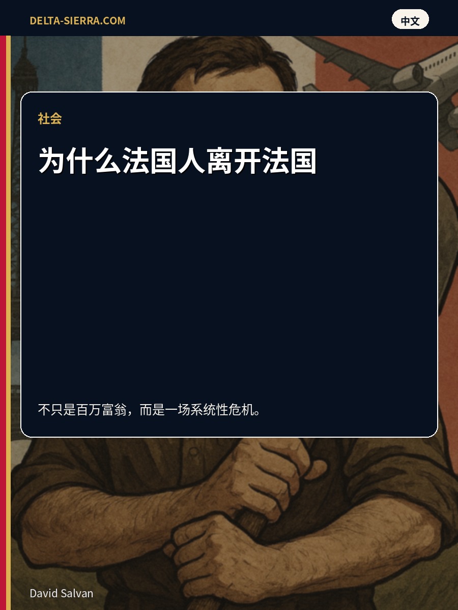 为什么法国人离开法国