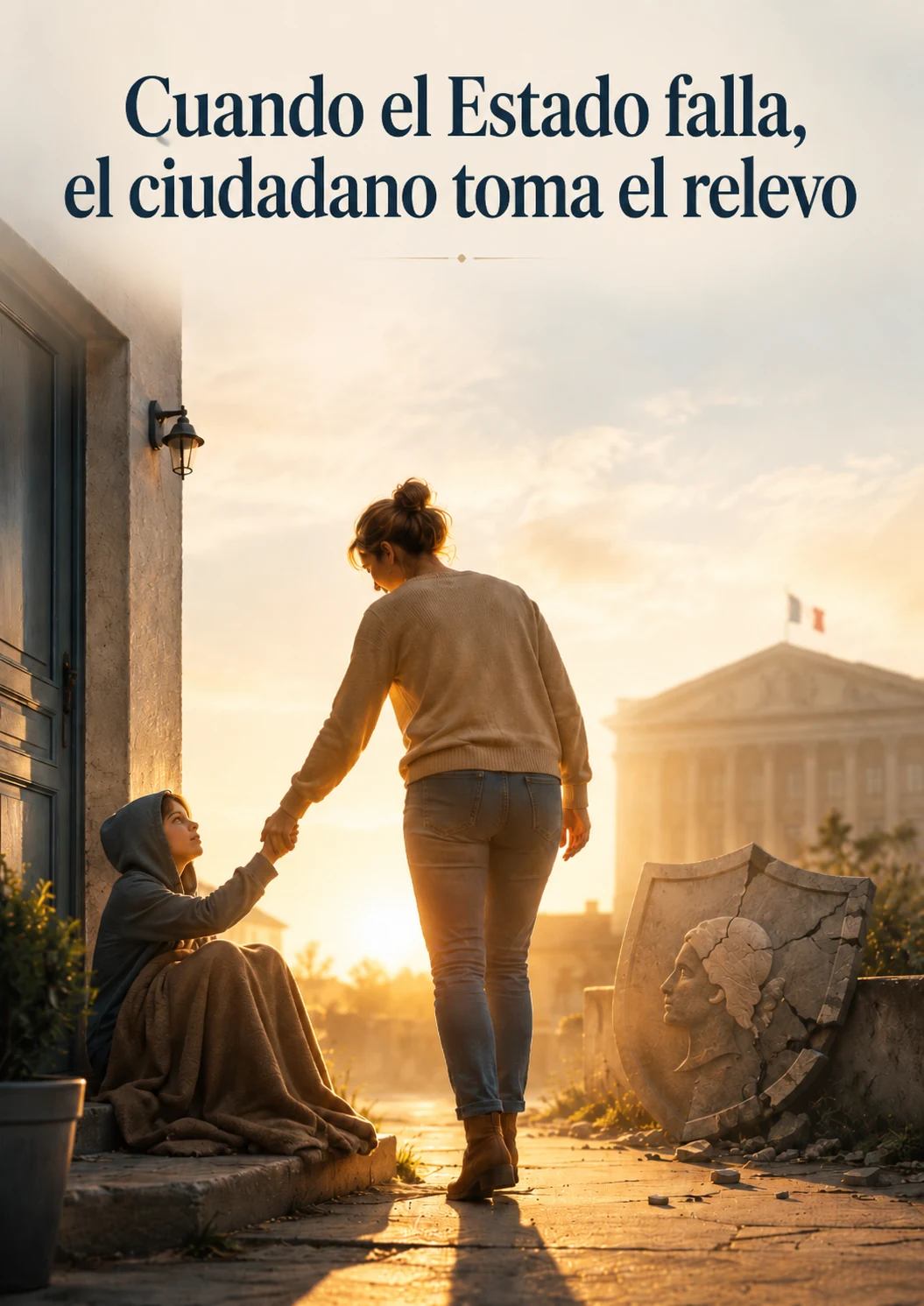 Cuando el Estado falla, el ciudadano toma el relevo