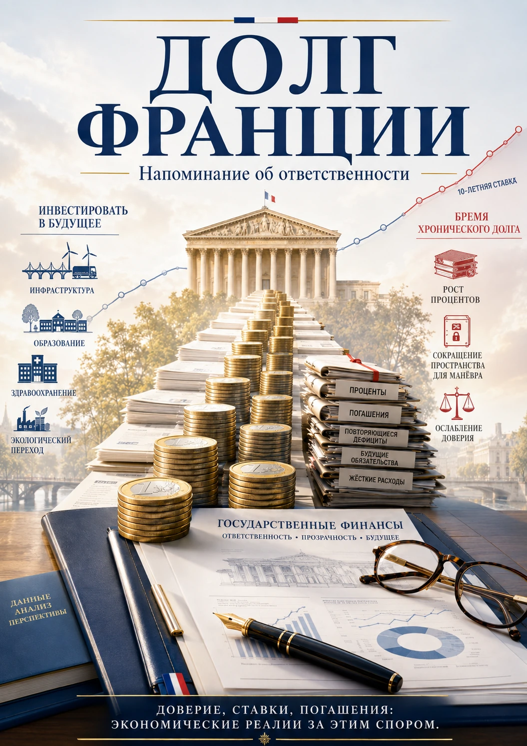 Долг Франции: напоминание об ответственности