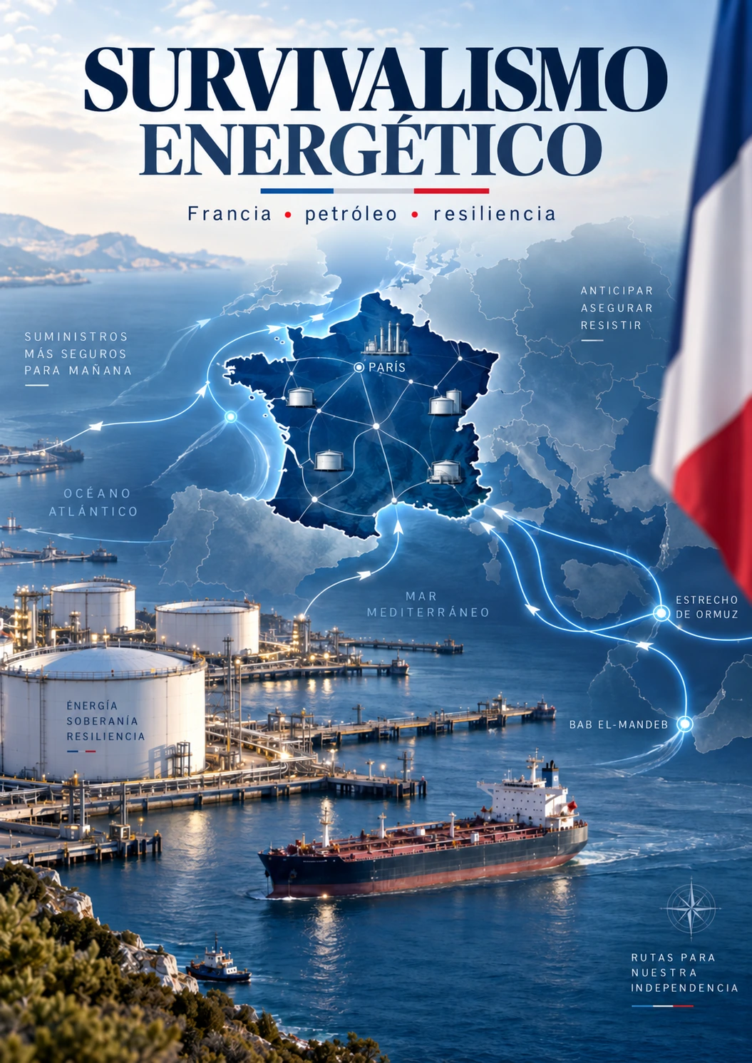 Survivalismo energético: Francia, petróleo y resiliencia