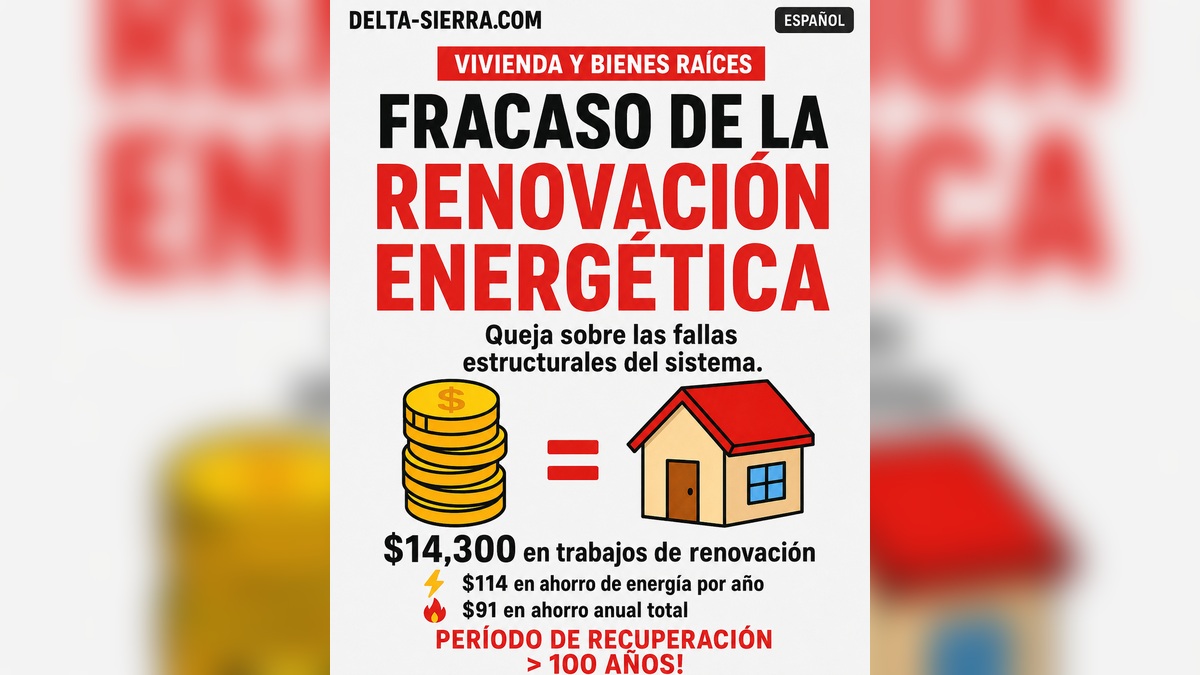Fallos de la renovación energética