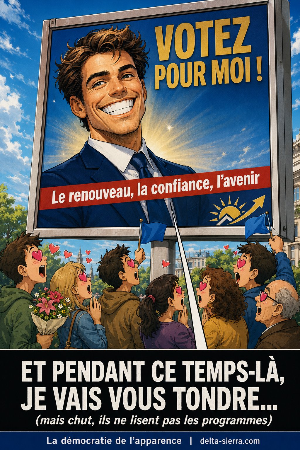 La démocratie de l'apparence, David Salvan