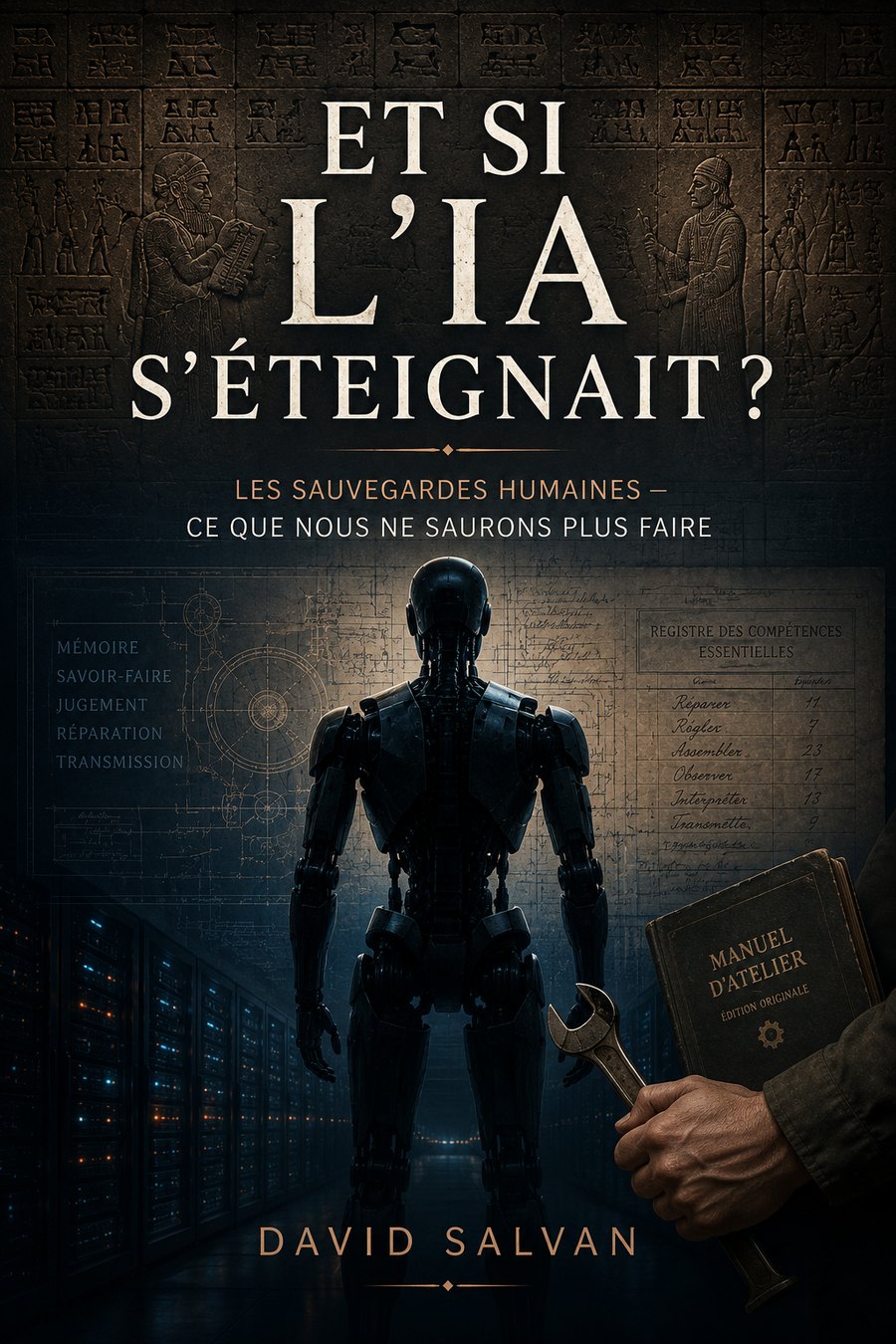 Couverture du livre Et si le savoir s’éteignait ?, de David Salvan