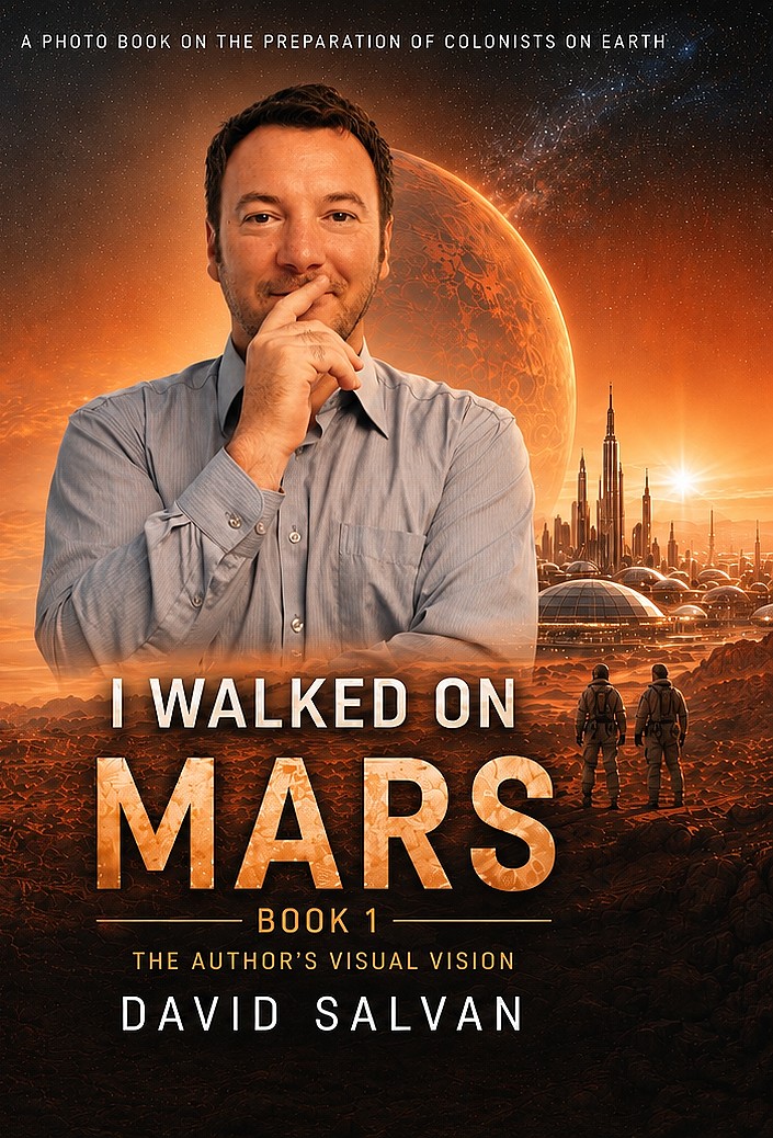 I Walked on Mars — Book 1 — The Author's Visual Vision