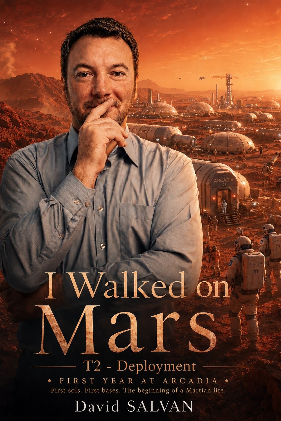 Cover of I Walked on Mars — Book 2 — The Author’s Vision