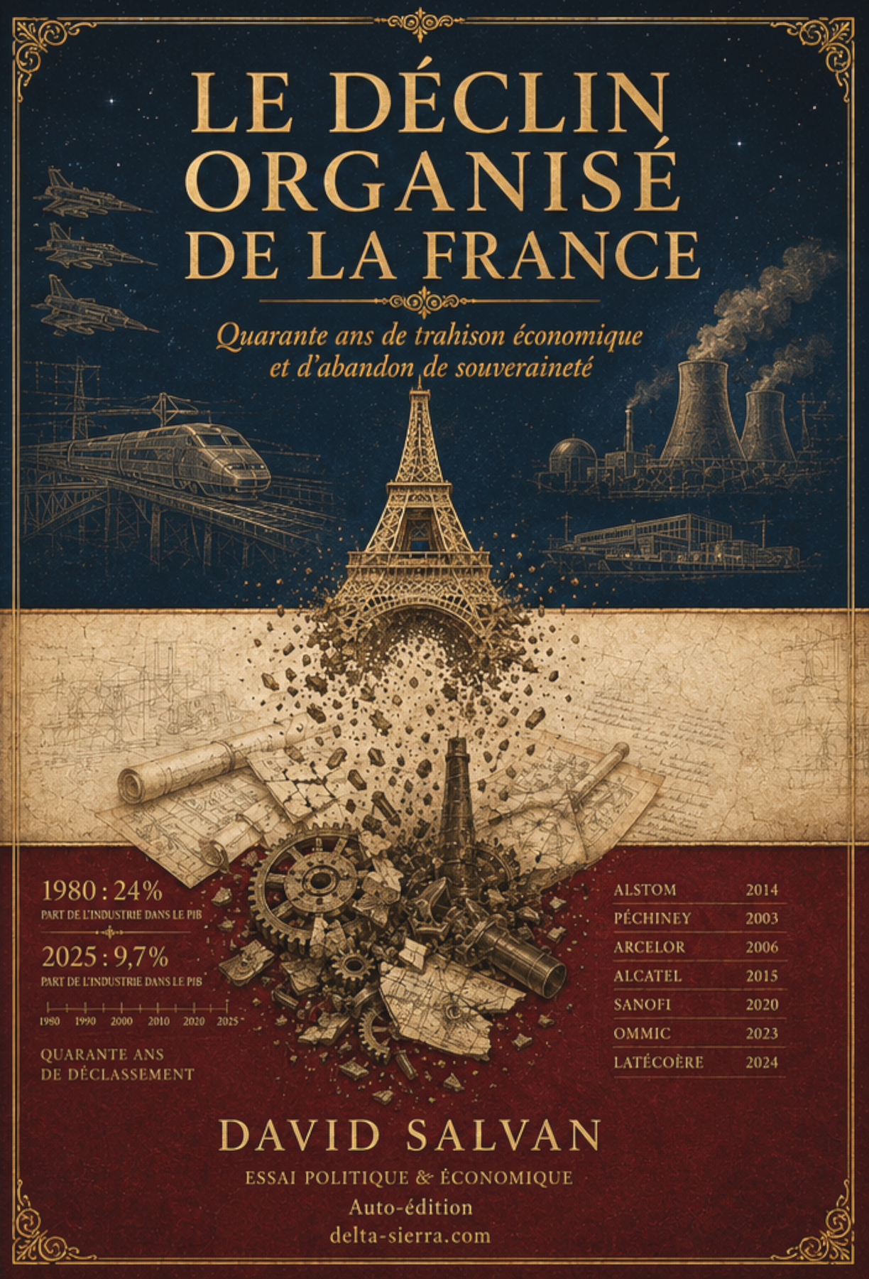 Cover of The Organized Decline of France