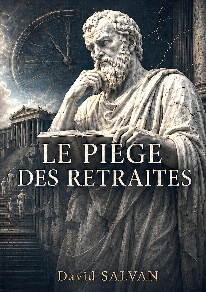Couverture du livre Le piège des retraites, de David Salvan