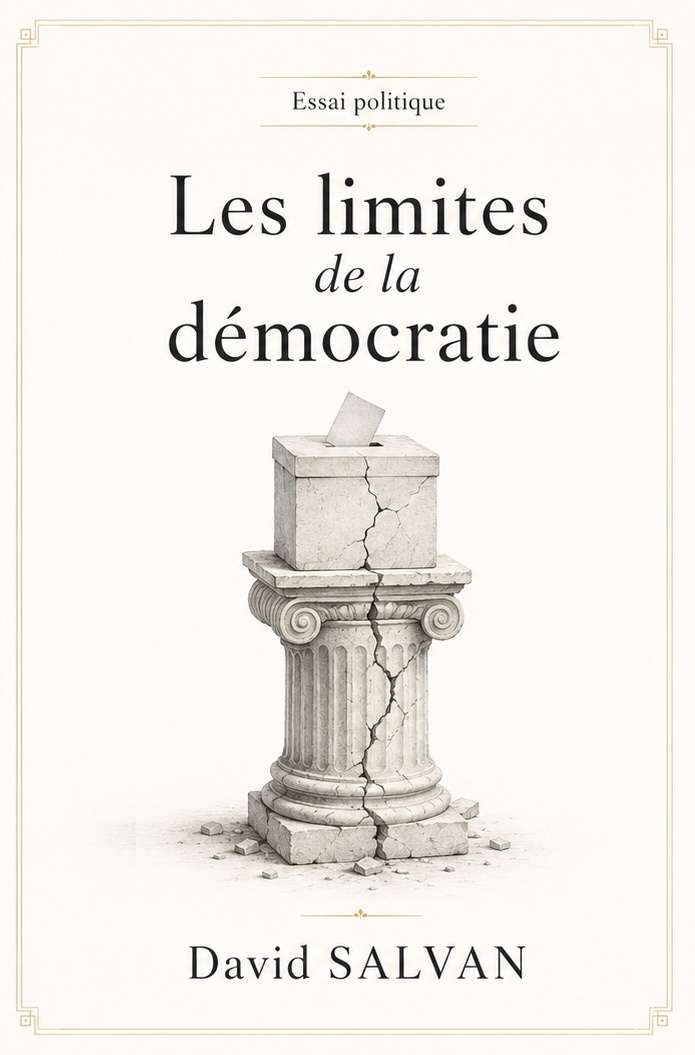 Couverture de l’essai Les limites de la démocratie, de David Salvan