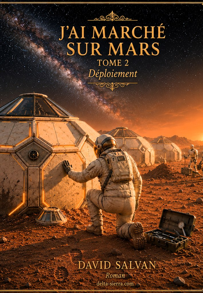 Tome 2 — J’ai marché sur Mars — La saga complète