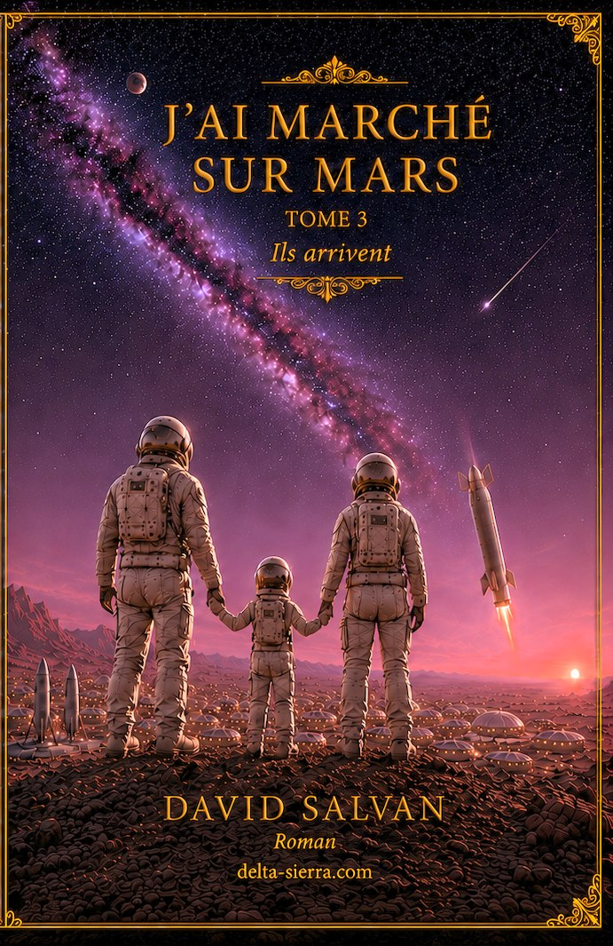Tome 3 — J’ai marché sur Mars — La saga complète