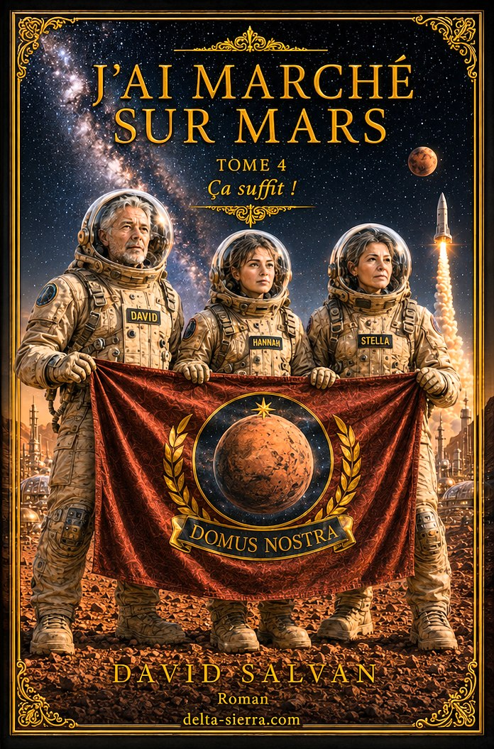 Tome 4 — J’ai marché sur Mars — La saga complète