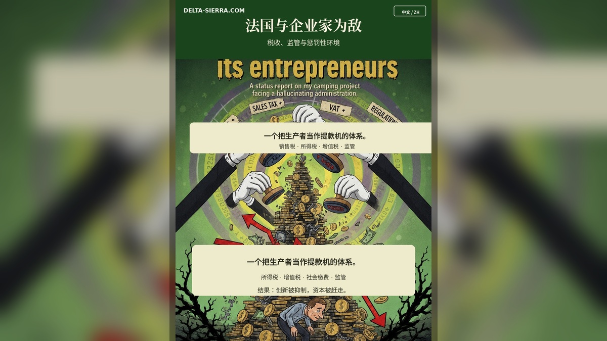 法国对抗自己的创业者