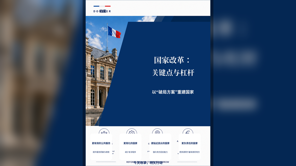 国家结构性改革：挑战与杠杆