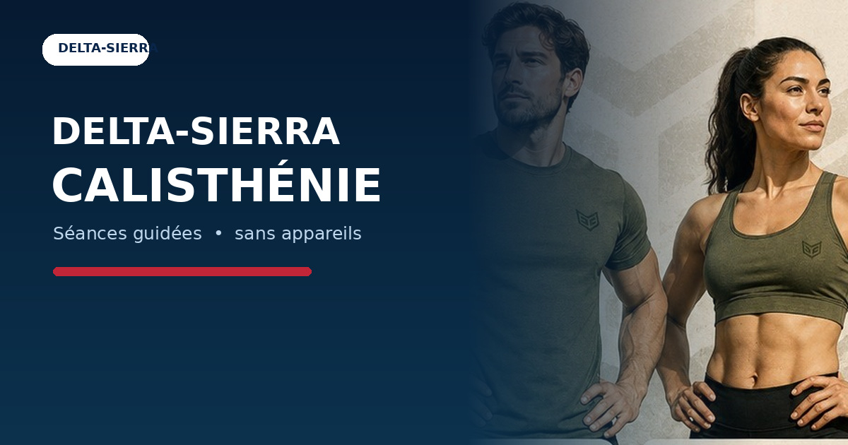 Delta-Sierra Calistenia — aplicación de entrenamiento ilustrada