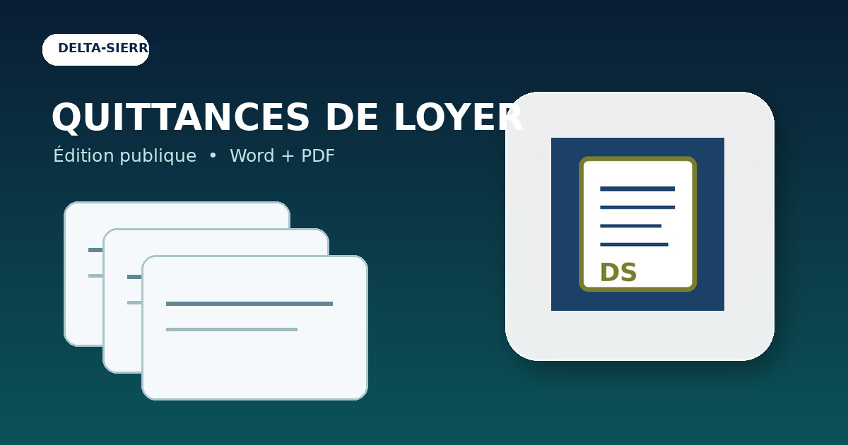 Recibos de alquiler — generación de documentos Word y PDF