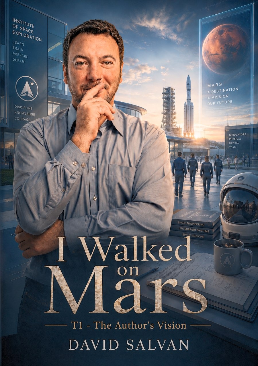 I Walked on Mars Author's Vision cover