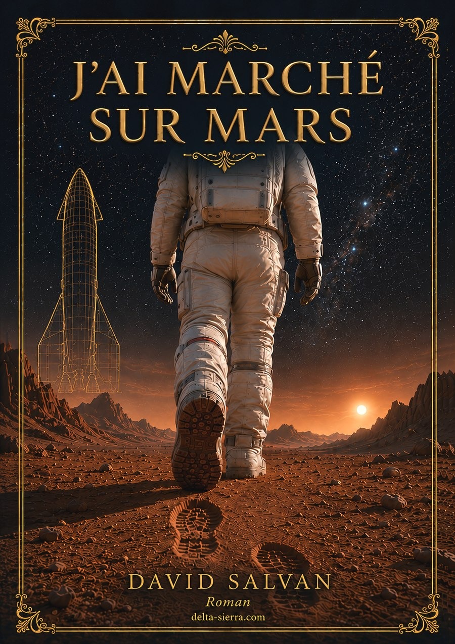 Couverture J’ai marché sur Mars