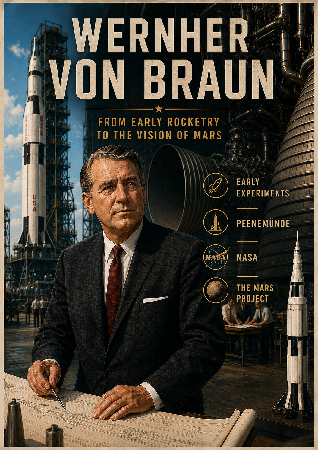 Wernher von Braun and the road from rocketry to Mars planning