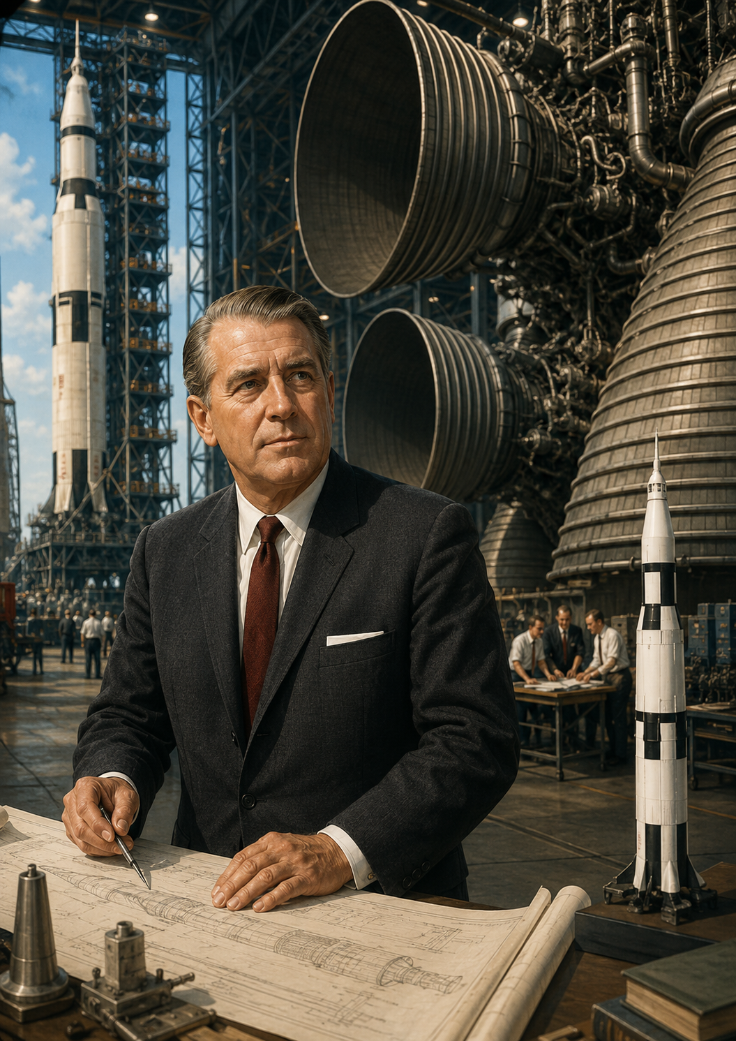 Von Braun dans l’ère Saturn V