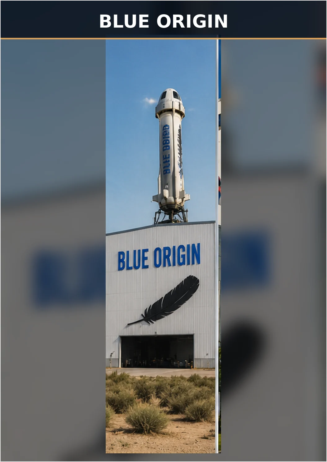 Illustration consacrée à Blue Origin
