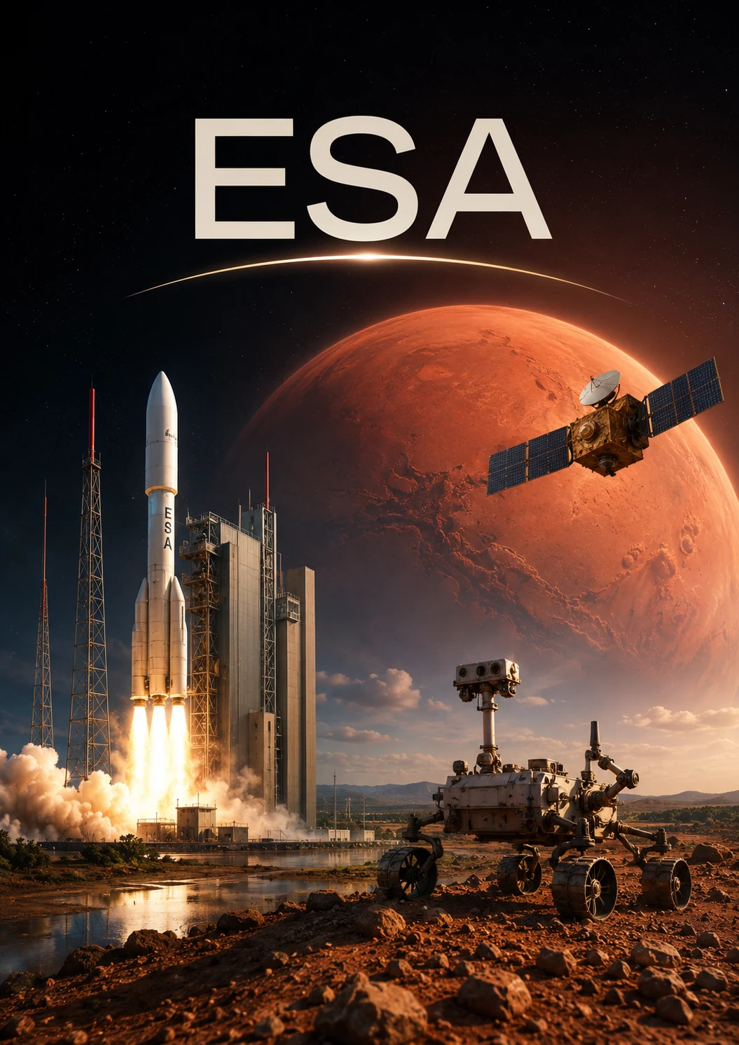 ESA — représentation visuelle de l’organisation