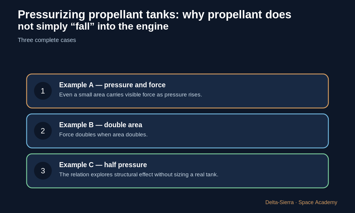 Three numerical examples in the course